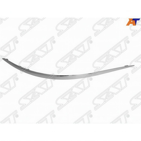 Молдинг бампера Mercedes-Benz E-Class 06-09 (Спереди/ Слева)
