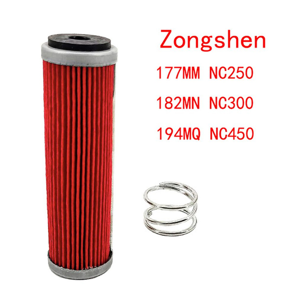 Фильтр масляный бумажный С пружиной для мотоцикла ZONGSHEN ZS177MM ...