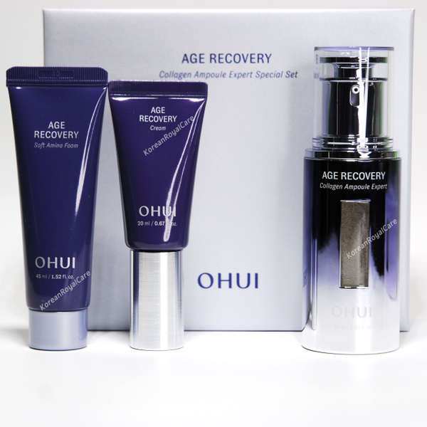 OHUI Набор корейской косметики ЛЮКС для ухода за кожей AGE RECOVERY ...