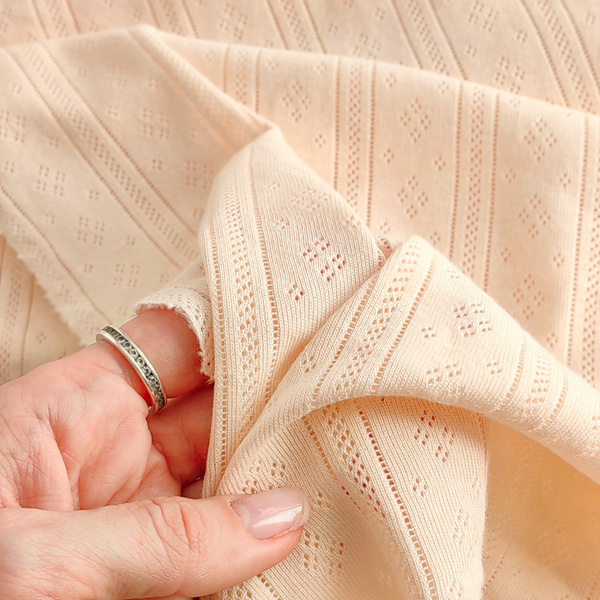 Ажурный трикотаж Нюд 100х175см купить на OZON по низкой цене (1749772406)