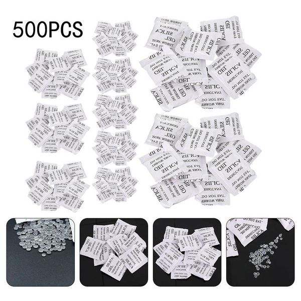 Силикагель осушитель влаги, 100/200/500 упаковок купить на OZON по ...