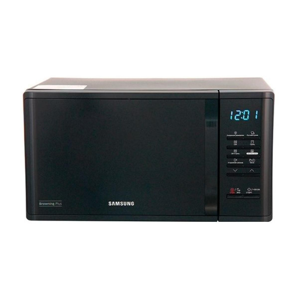 Микроволновая печь с грилем Samsung MG23K3513AK/BW, 1250 Вт, 23 л, с ...