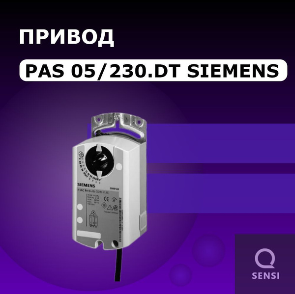 Привод PAS 05/230.DT SIEMENS купить на OZON по низкой цене (1713041428)