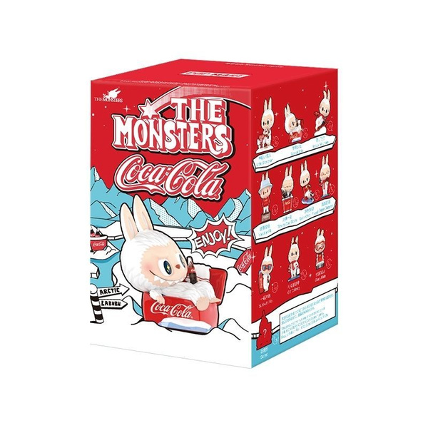 Коллекционная фигурка Слепая коробка POPMART LABUBU Coca Cola series ...
