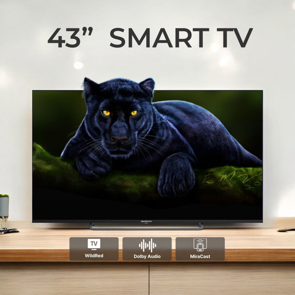 Topdevice Телевизор 43" 4K HDR, черный купить на OZON по низкой цене ...