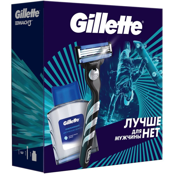 Gillette Подарочный набор (Gillette Станок Proglide Flexball с 1 ...