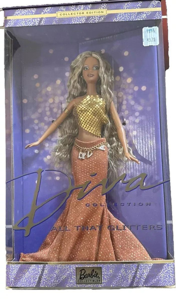 Barbie All That Glitters - The Diva Collection 2002 - Blonde NRFB (Mattel) - Édition Collector