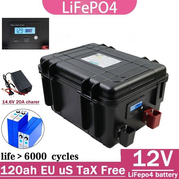 Новый аккумулятор 12V 120Ah LifePo4 для детского скутера 6000 с ...