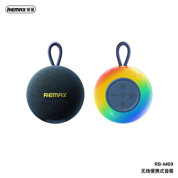 REMAX RB-M69 Спортивная уличная колонка Bluetooth 5.3 с RGB-подсветкой ...