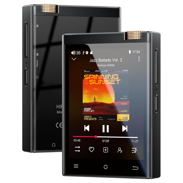 Oilsky MP3-плеер Hi-Fi MP3-плеер 16+64 Гб с Bluetooth и WiFi, цифровой ...