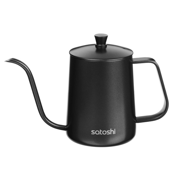 Кофейник 600 мл, нержавеющая сталь, SATOSHI Нера, с длинным носиком ...