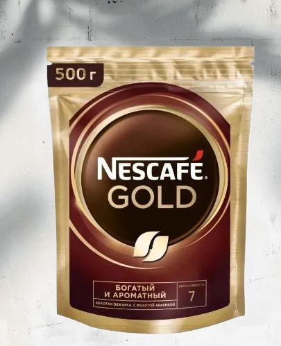 Кофе растворимый Нескафе Gold 500 грамм. купить на OZON по низкой цене ...