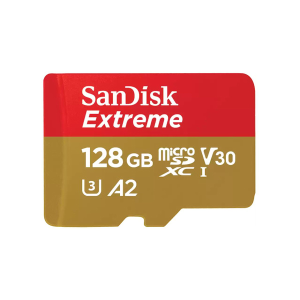Карта памяти SanDisk Extreme microSDXC 128GB UHS-I 90Mb/s V30 A2 купить ...