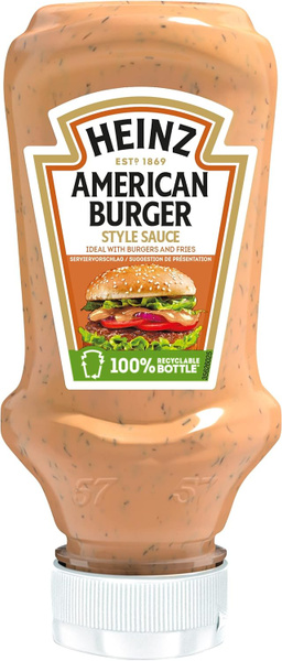 Американский бургер-соус Heinz 230 г купить на OZON по низкой цене ...