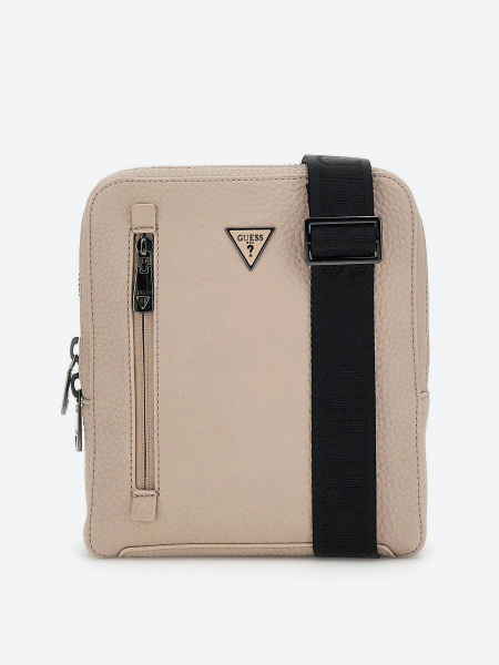 Borsa A Tracolla GUESS Torino Double Zip XBody Con Cerniera Verticale – Dark Black