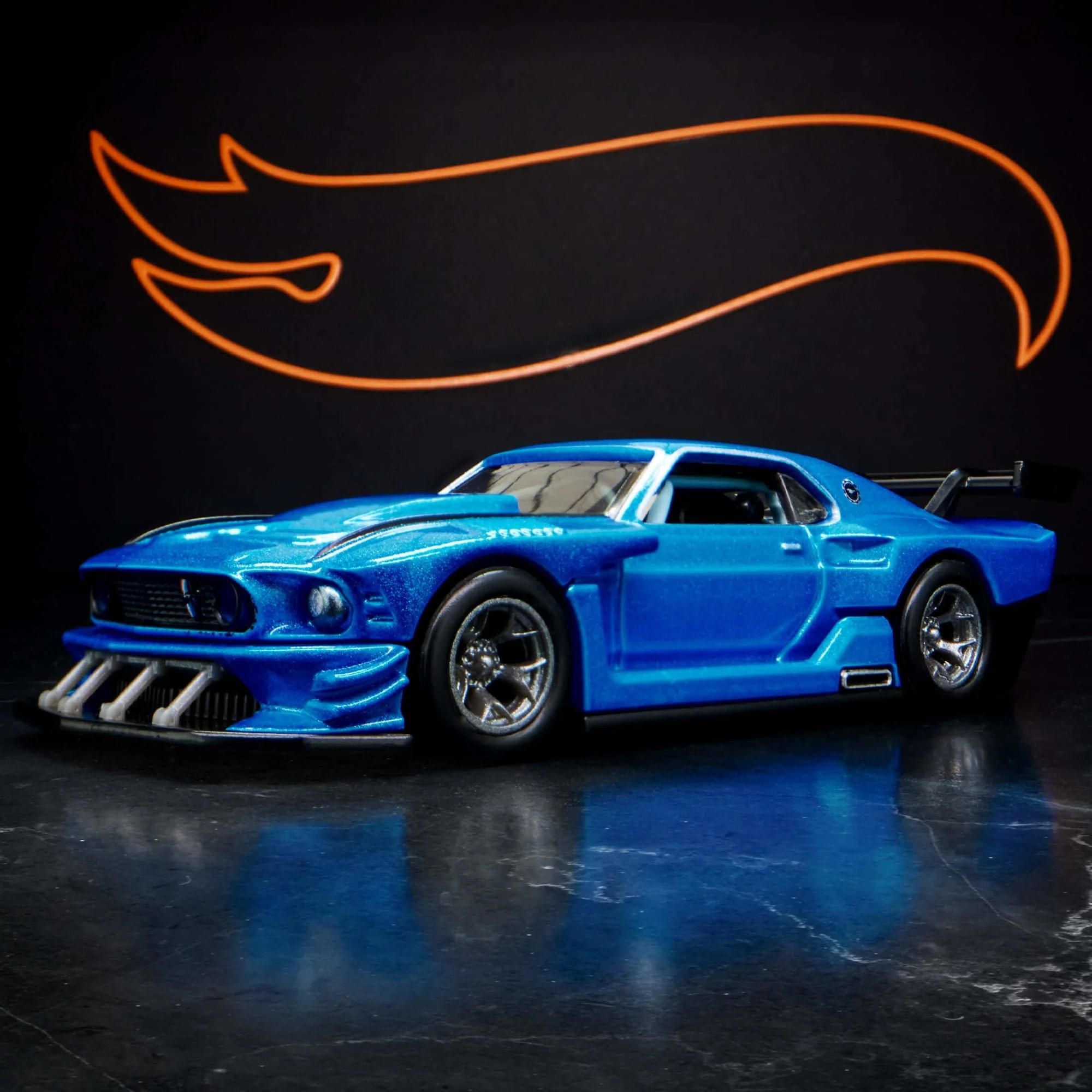 КоллекционнаямашинкаHotWheelsHWCElite64SeriesModified69FordMustang(ХотВилсХВКЭлитМодифицированный69ФордМустанг64-йсерии)