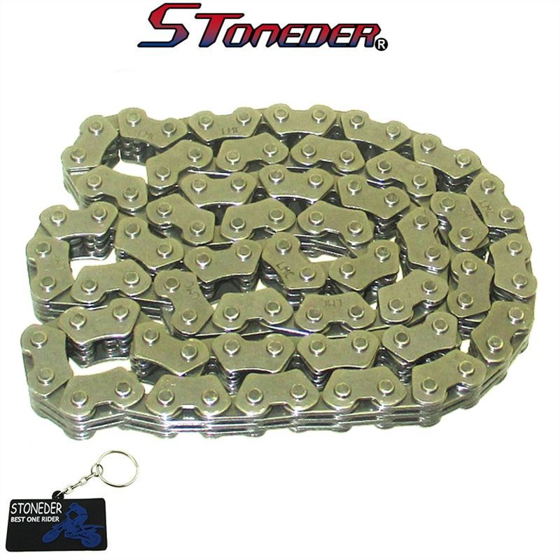 Цепь приводная STONEDER для YX 150cc (150-2) 1P60FMJ YX 160cc 1P60FMK Двигатель WD150 с электрическим запуском