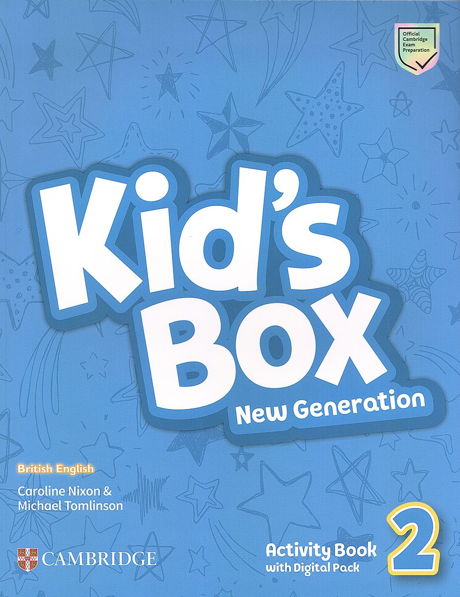 Kids box New Generation Level 2 - Activity Book with Digital Pack (British  English)/ Курс английского языка для детей 