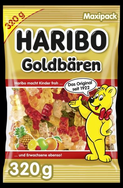 Мармелад жевательный Haribo Goldbaren, 320 гр