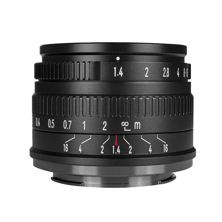 Объектив 7Artisans 35mm F1.4 Mark II APS-C E-Mount Чёрный