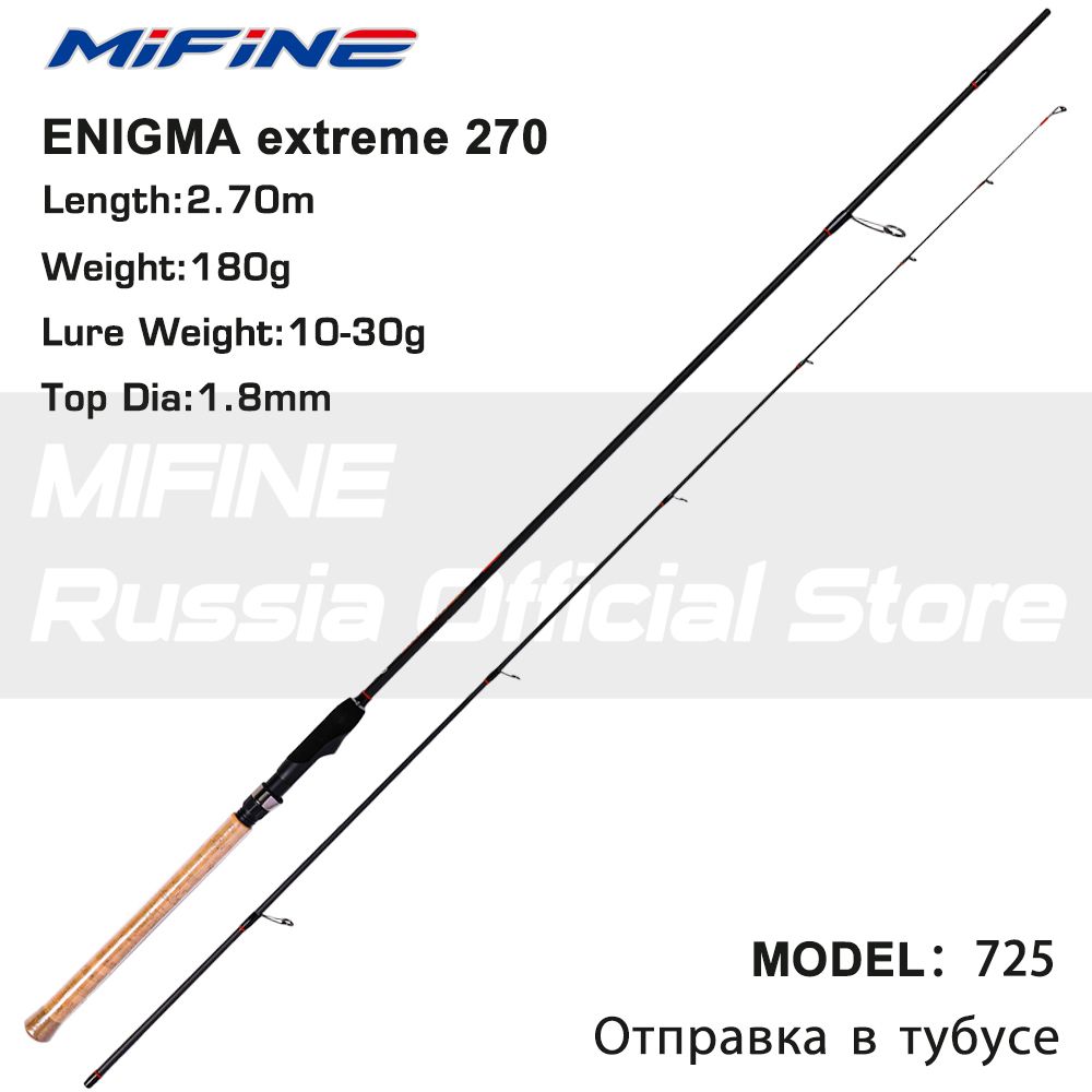 ШтекерныйспиннингдлярыбалкиMifineProENIGMAextremeSPIN(10-30g)270см