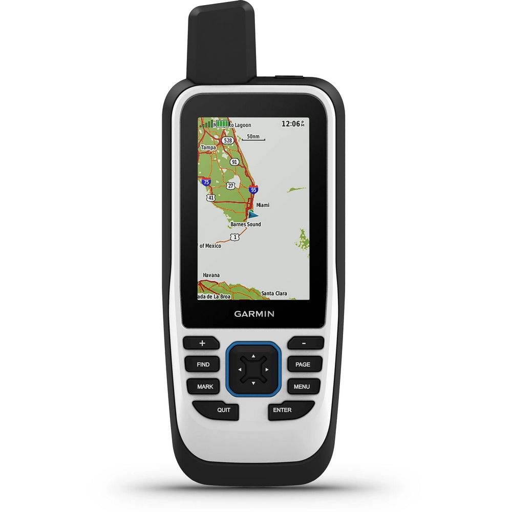 Туристический навигатор Garmin GPSMAP 86S Морской с картографией РФ