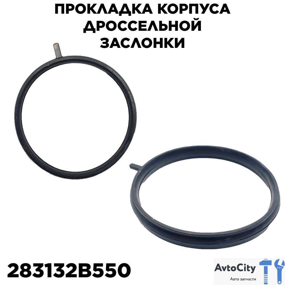 Hyundai-Kia Прокладка корпуса дроссельной заслонки 283132B550