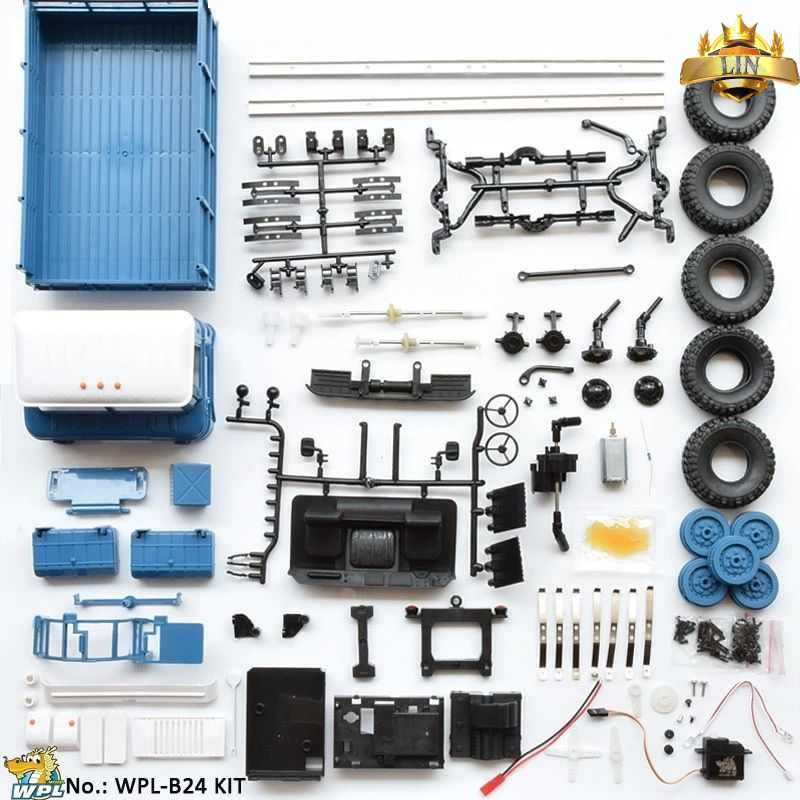 РадиоуправляемаямашинаWPLГаз66грузовая1:16+акбRTR2.4G-WPLB-24-B2