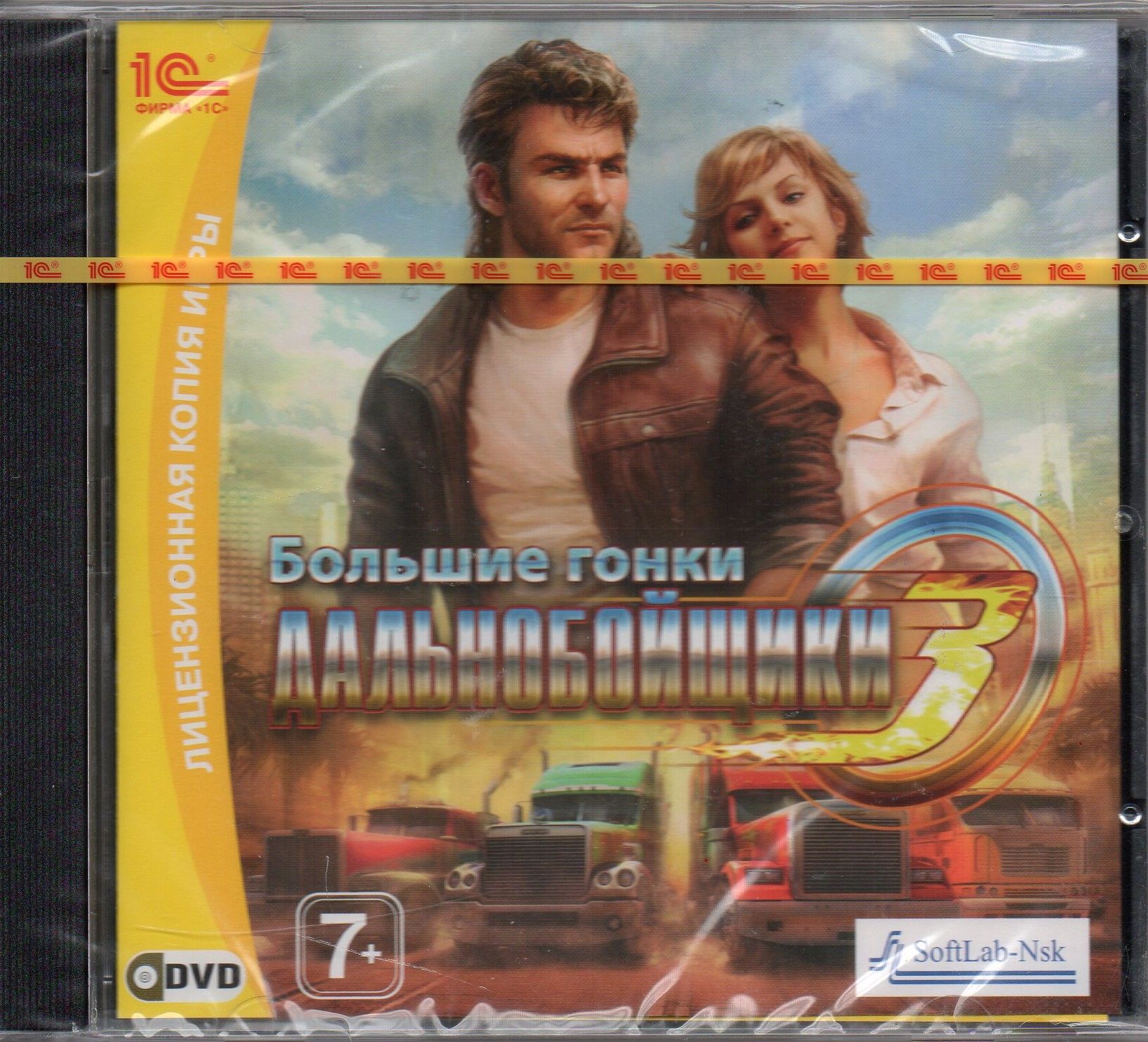 Игра DVD-ROM Дальнобойщики 3. Большие гонки (PC, Русская версия) купить по  низкой цене с доставкой в интернет-магазине OZON (1457100227)