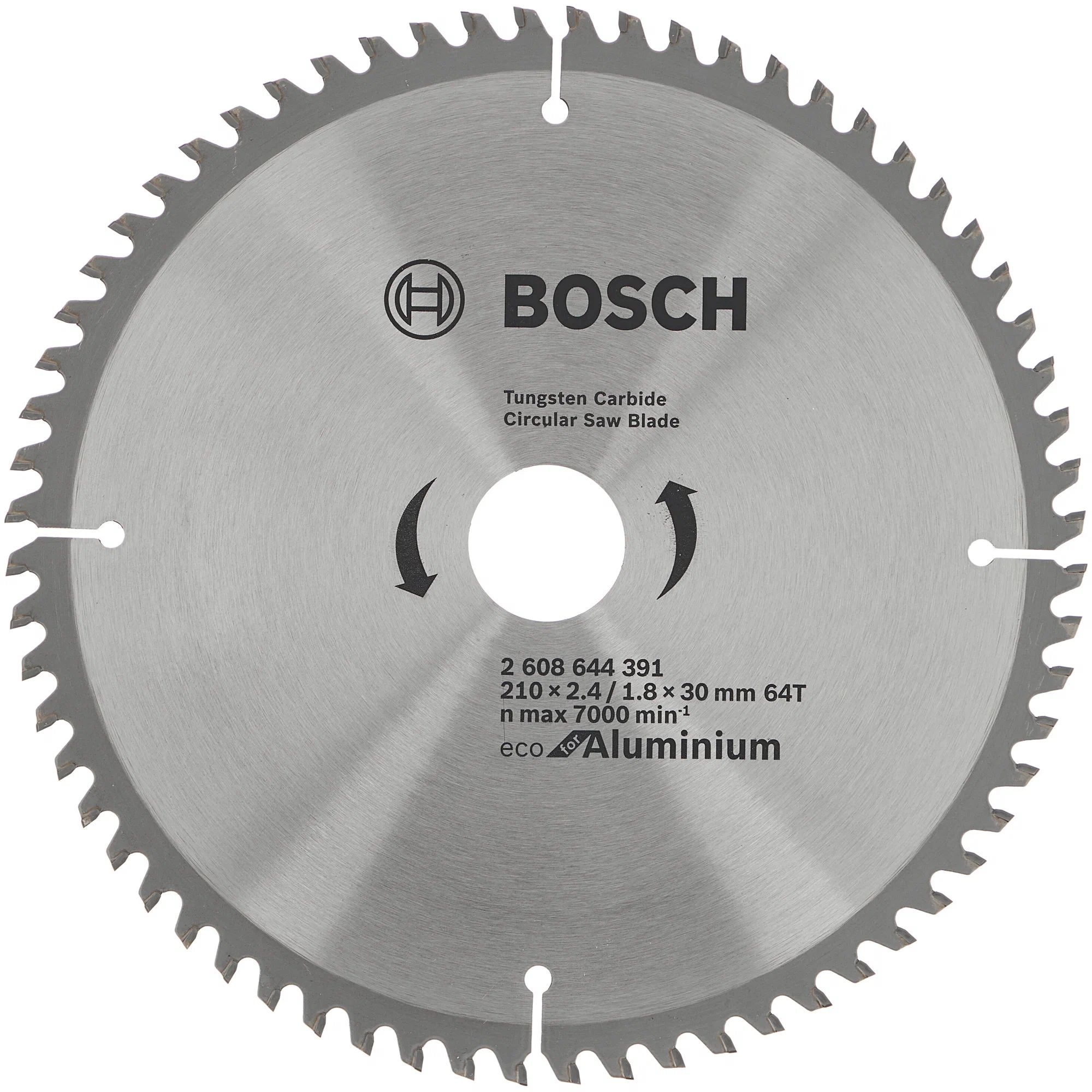 Bosch Диск пильный 210 x 1.8 x 30; 64  зуб.