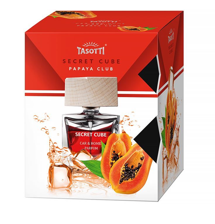 АроматизаторПольшаTASOTTISECRETCUBEPapaya50ml(11247)