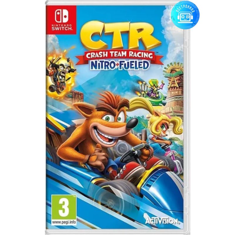 Игра Crash Bandicoot: Nitro-Fueled nsw (Nintendo Switch, Английская версия)