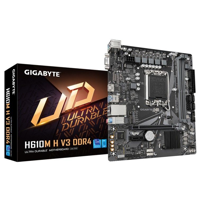 Gigabyte Материнская плата H610M H V3 DDR4