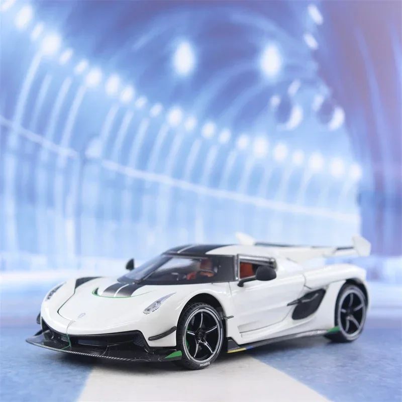 1/24KoenigseggJeskoSupercarМеталлическиемоделиавтомобилей,игрушечныеподаркидлямальчиков,коллекцияхобби