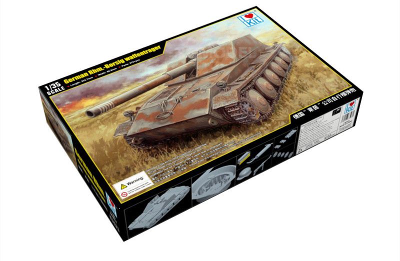 Trumpeter 63523 1/35 Немецкая модель ваффентрагера Rhm-Borsig Танки