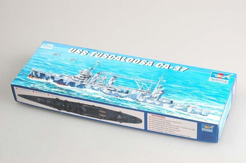 Trumpeter 1/700 05745 USS Тускалуза CA-37Корабль