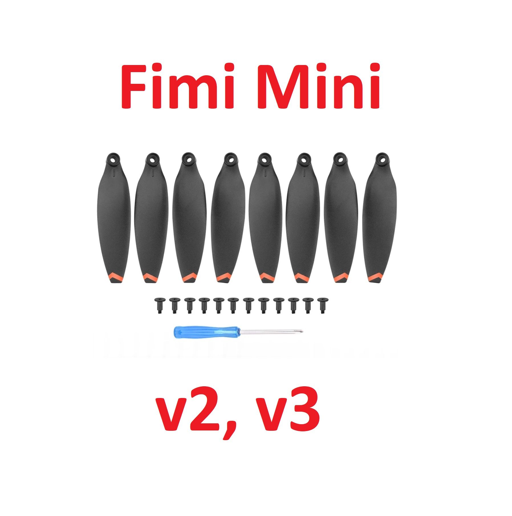 Fimi X8 mini v2 v3 Комплект лопастей пропеллеров для квадрокоптера дрона фими мини