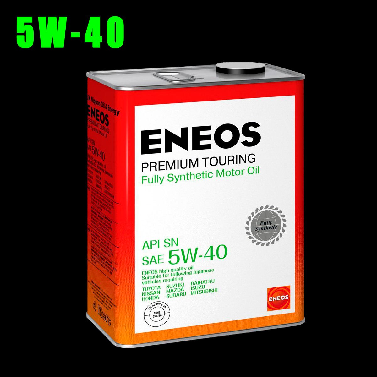 ENEOSGRANDTOURING5W-40Масломоторное,Синтетическое,4л