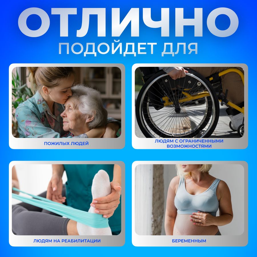 Стул в ванную для пожилых людей, белое(图2)