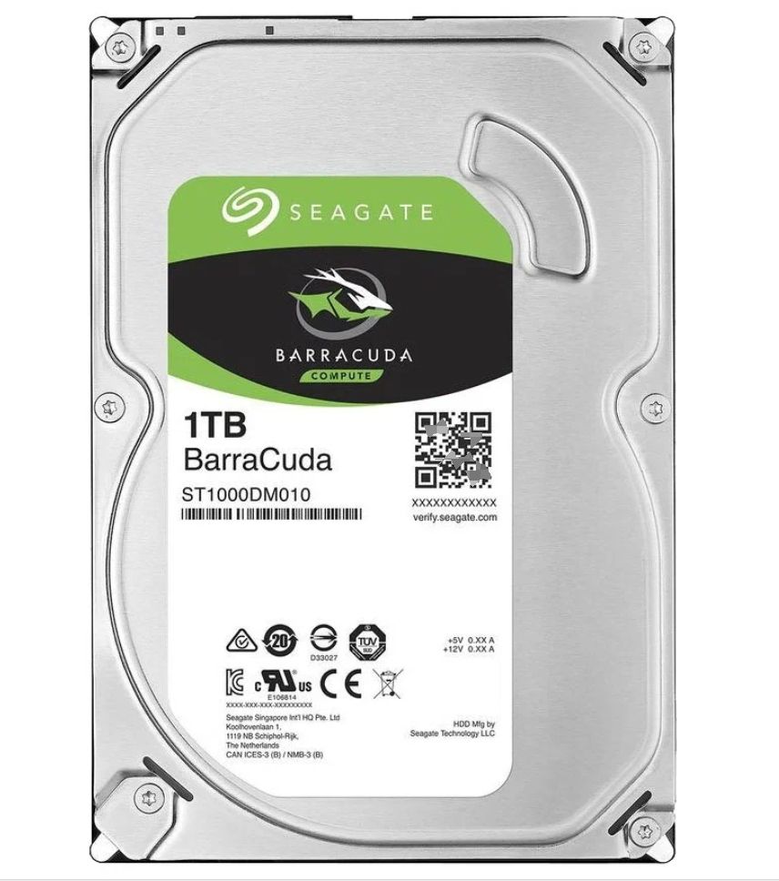 Seagate1ТБВнутреннийжесткийдискST1000DM010;1tbhdd3.5