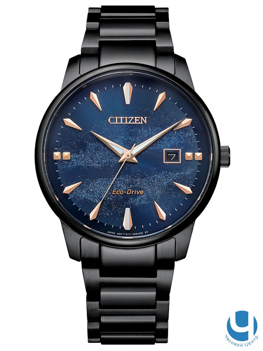 Мужские кварцевые наручные часы <b>Citizen</b> Eco-Drive BM7595-89L на солнечной б...