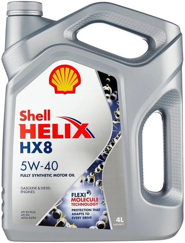 FQ SheII Helix HX8 5W-40 Масло моторное, Синтетическое, 4 л