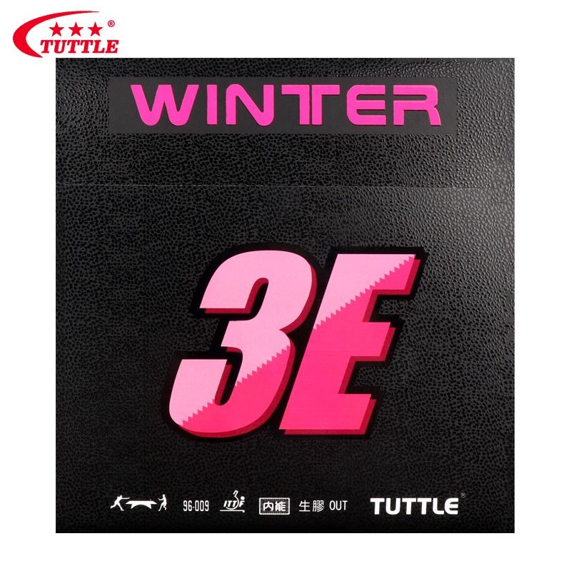 Накдадка TUTTLE 3E WINTER 1.5mm ШИПЫ красная для настольного тенниса