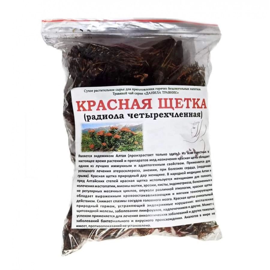 Как выглядит красная щетка трава Красная щётка (90гр) (радиола четырёхчленная) - купить с доставкой по выгодным ц