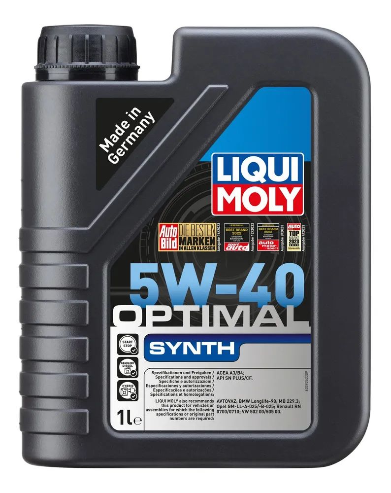 Купить Масло Liqui Moly 5w 40