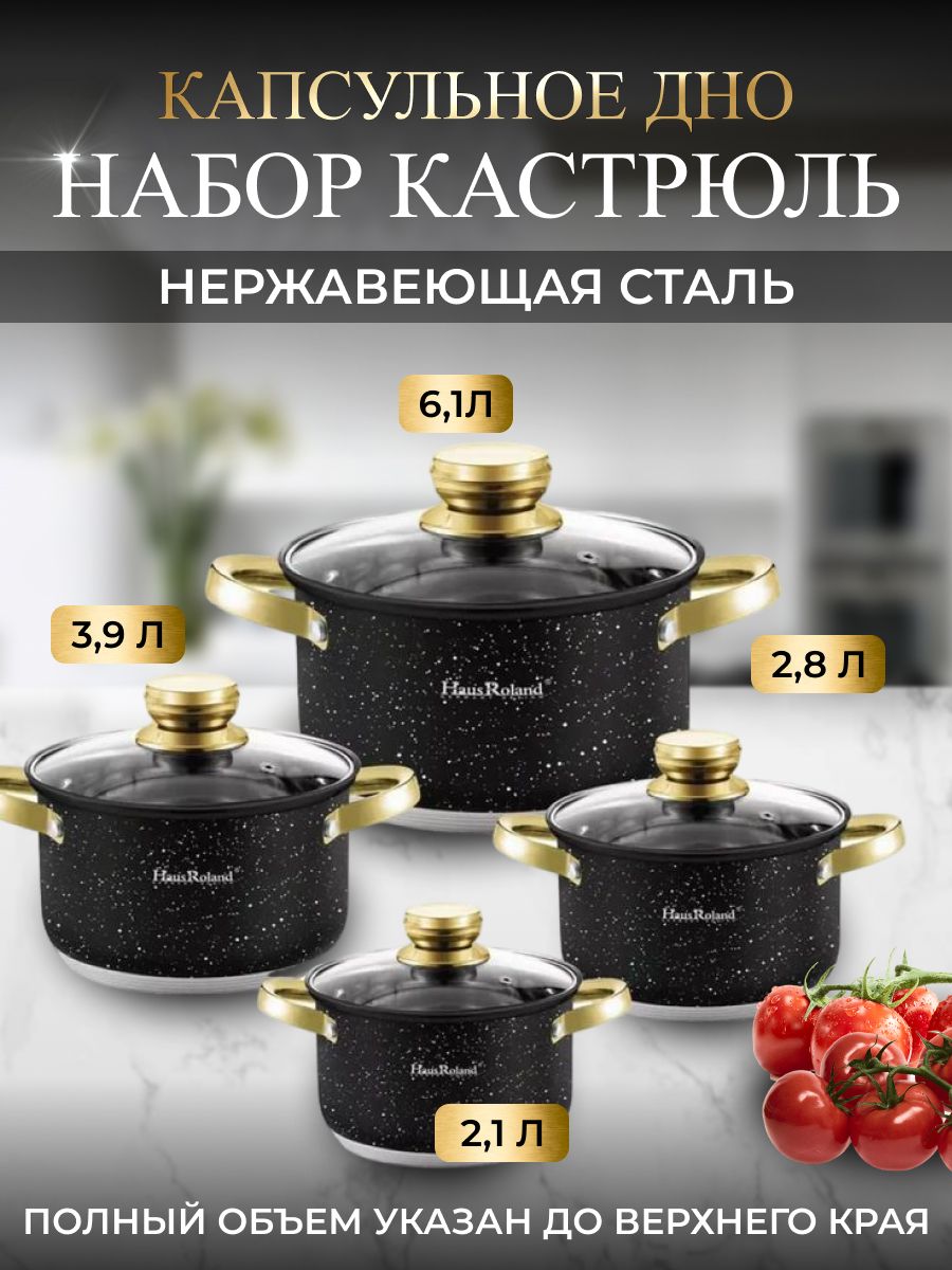 НаборкастрюльHausRoland