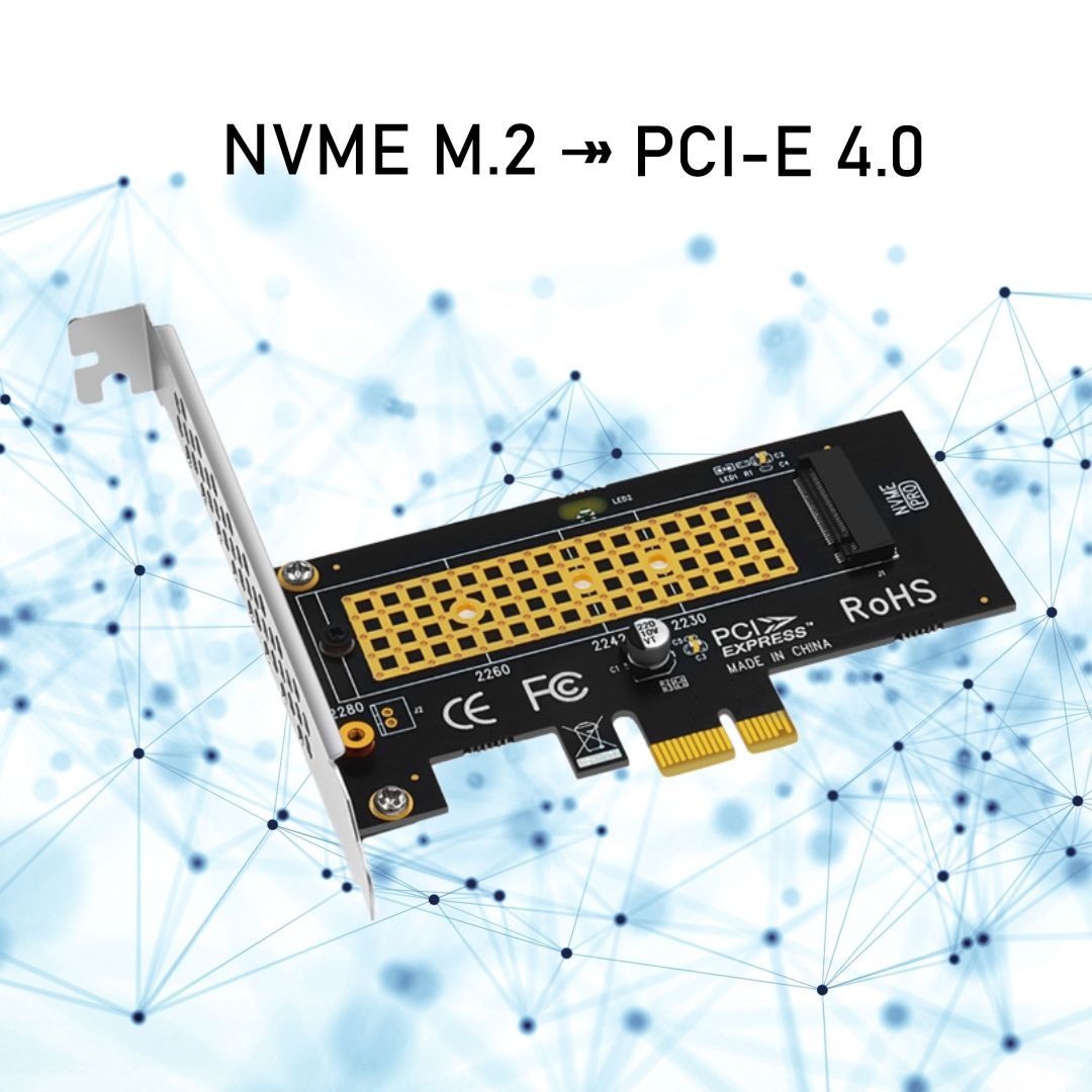 NVME m.2 на PCIe адаптер переходник контроллер для ssd накопителей