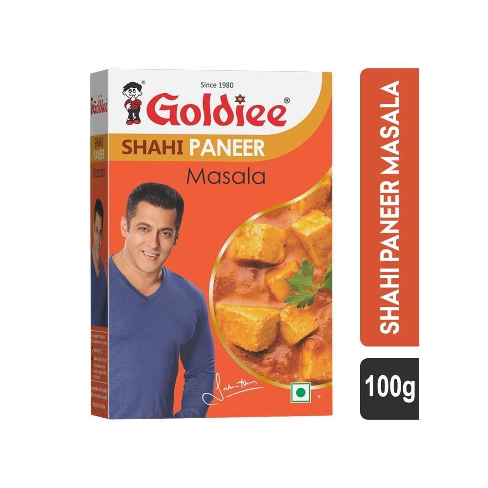 Смесь специй Шахи Панир Масала Голди (Shahi Paneer Masala Goldiee), 100  грамм - купить с доставкой по выгодным ценам в интернет-магазине OZON  (834617841)