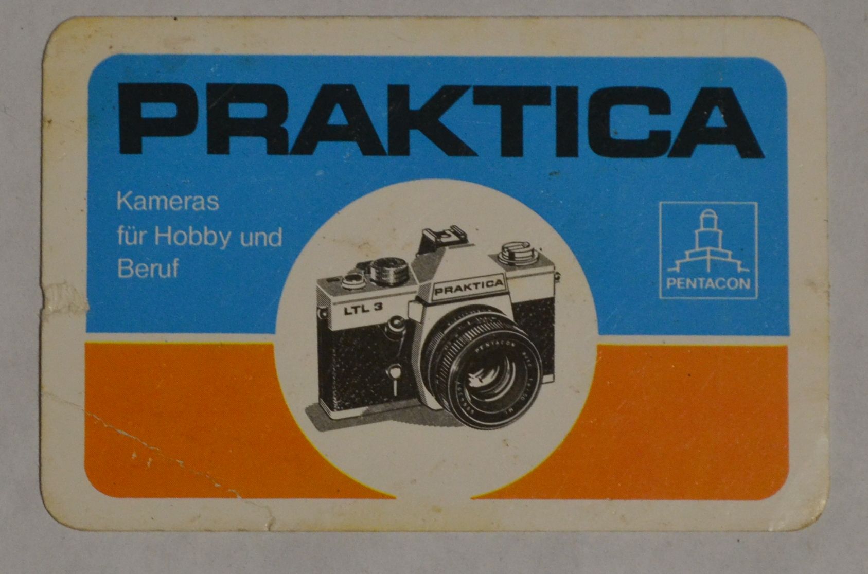 Календарик карманный. ГДР. 1977 год. PRAKTICA