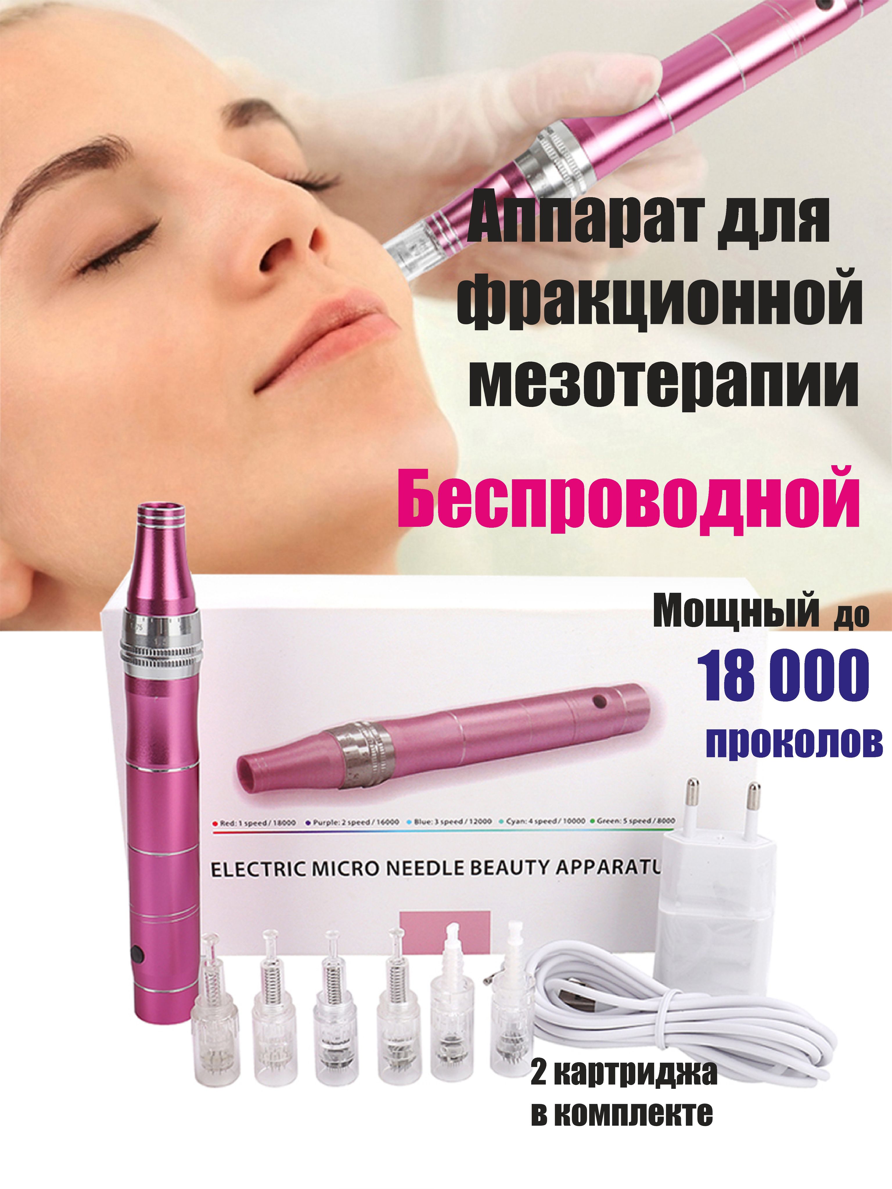 S&Dreams Косметологический аппарат Аппарат для фракционной мезотерапии*/._Серебристый  + 10 картриджей_83717 - купить по выгодной цене в интернет-магазине OZON  (964506213)